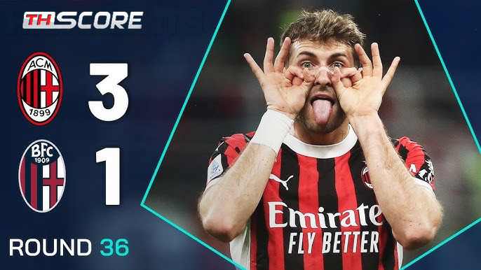 ​เอซี มิลาน บดเอาชนะโบโลญญา 3-1 คว้าชัย 4 นัดติดต่อกัน